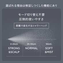 画像をギャラリービューアに読み込む, espiral シャワーヘッド(ナノバブル)